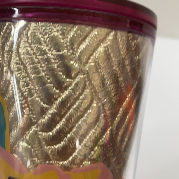 Starbucks Gold Foil Rose/ Quilt Tumbler Venti RARE! - Picture 6 of 9